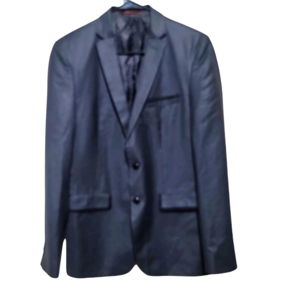 Zara Men's Charcoal Gray Blazer Jacket Size 36 - Picture 1 of 8
